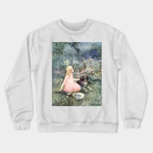 The Dog Star by Anne Anderson Crewneck Sweatshirt